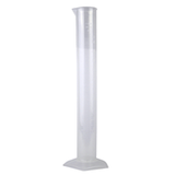 Cylindical Glass Measure with Hexagonal Base