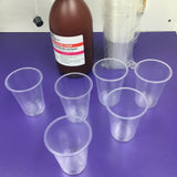 Transparent Disposable Plastic Cups - 2000 pack