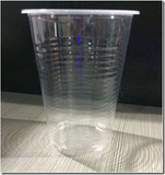 Transparent Disposable Plastic Cups - 100 pack
