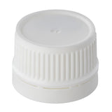 24mm Tamper Tell Wadded Screw Cap BLACK or WHITE - 10 pack