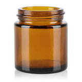 30mL Amber Glass Jar (10 Pack) - with screw cap