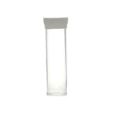 2 Dram Clear Pill Vial with Push Cap