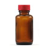 50mL Amber Glass Poison Bottle (10 pack) - with screw cap