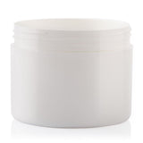 100g White Round Cosmetic Jar with Domed Cap - 10 pack