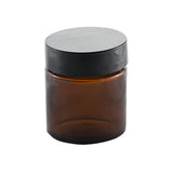 30mL Amber Glass Jar (10 Pack) - with screw cap