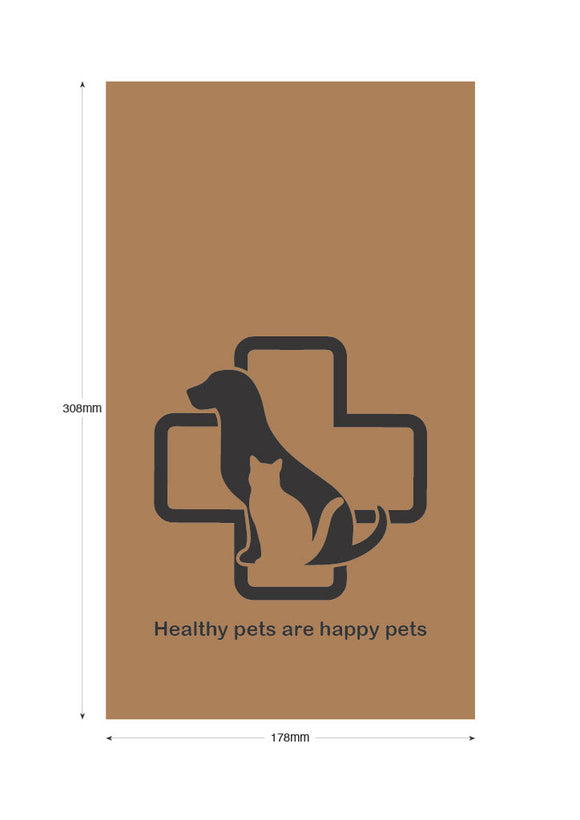 Veterinary Bags - MEDIUM Stock Paper Bags