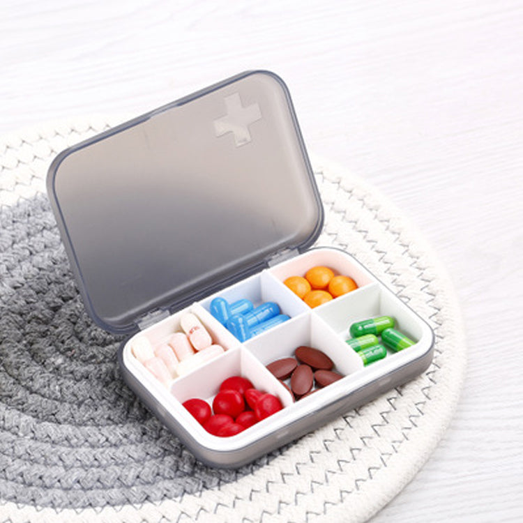 Daily Pill Box - Cross 6 Section – Ethical Pharmacy Supplies
