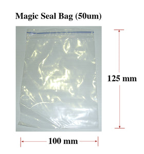 Magic Seal Bags 100x125mm (4"x5") 1000 per box