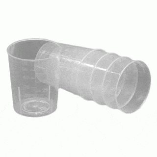 60mL Medicine Dispensing Cup - 25 pack